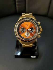 【貨物輸送無料】ウオッチ メンズゴールドステンレスクォーツウォッチvestal mens zr2 zr2022 gold stainlesssteel quartz wacht