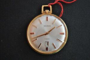 【送料無料】腕時計 オロロギモンヴィスプラッカートオロルビニヌオーヴォオロロオダタスカアンニorologio monvis placcato oro g10 17 rubini nuovo orologio da tasca anni 60 70