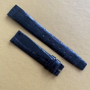 【送料無料】腕時計　オリジナルヴィンテージロンジンレザーウォッチストラップストラップエンドoriginal vintage longines genuine reptile leather watch strap17mm strap end nos