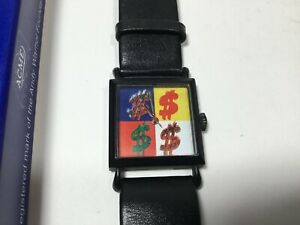 【貨物輸送無料】ウオッチ アンディウォーホルヴィンテージアクメスタジオvintage acme studio quadrant  wrist watch by andy warhol