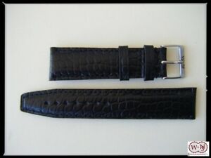 【送料無料】腕時計　ネロオパコポルトヘーゼシントゥリーノcinturino in coccodrillo nero opaco 2018 per iwc portoghese