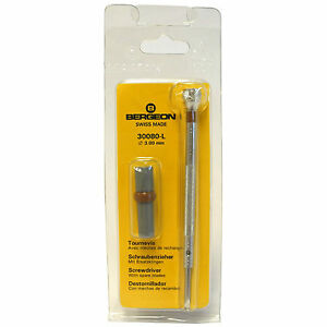 【送料無料】腕時計　ベルゲオンウォッチメーカースイススクリュードライバースペアブレードbergeon watchmakers swiss screwdriver 300mm 30080l with spare blades hs1430 25,186円