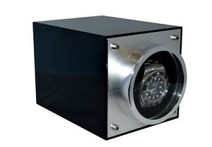 【貨物輸送無料】ウオッチ パンゲアシングルメタルウォッチウィンダバッテリーパワーローテーターpangaea s700 single metal watch winder battery operated run or ac power rotator
