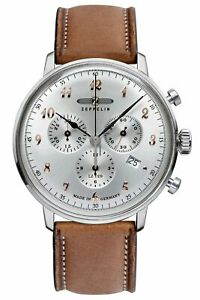 【貨物輸送無料】ウオッチ ツェッペリンヒンデンブルククォーツクロノグラフウォッチzeppelin mens lz129 hindenburg quartz chronograph watch 70885