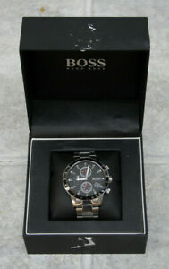 【貨物輸送無料】ウオッチ ヒューゴボスメンズクロノグラフウォッチhugo boss mens chronograph watch ヘモグロビン2841272911