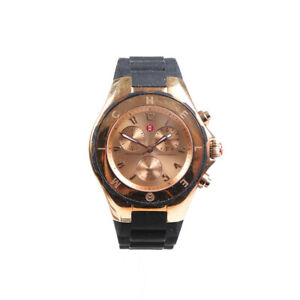 【送料無料】腕時計 ミケーレタヒチアンジェリービーンローズゴールドトーンクロノグラフウォッチmichele tahitian jelly bean rose gold tone chronograph  watch