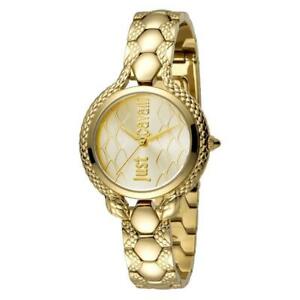 【送料無料】腕時計　オロロギドナジャストカヴァリブラッチャレアッチャイオゴールドドラトorologio donna just cavalli jc1l046m0065 bracciale acciaio gold dorato