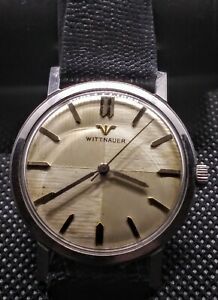 【貨物輸送無料】ウオッチ ウィットナウアーハンドウィンド1950s wittnauer 11wsg hand wind wristwatch