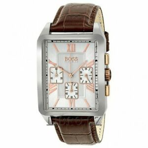 【貨物輸送無料】ウオッチ ヒューゴボスローズゴールドレザーベルトウォッチhugo boss 1512725 rose gold genuine leather belt watch