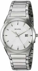 【貨物輸送無料】ウオッチ ブローバメンズステンレスモデルbulova mens stainless steel model 96b015