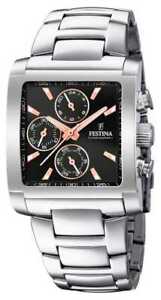【貨物輸送無料】ウオッチ フェスティナメンズステンレスクロノグラフウォッチfestina  mens stainless steel chronograph  f204234 watch  8