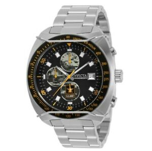 【貨物輸送無料】ウオッチ インビクタプロダイバーアメリカシルバークロノグラフウォッチinvicta pro diver us army mens 46粍 silver chronograph watch 31839 rare