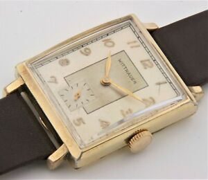 【貨物輸送無料】ウォッチ ヴィンテージウィットナウアーキャリバーvintage wittnauer caliber 10e