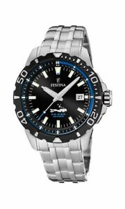 【送料無料】腕時計　フェスティナウォッチメンズダイバーfestina uhr fur herren f204614 diver mit datumsanzeige｜hokushin