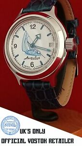 【送料無料】腕時計　ボストークセイルロシア vostok sail amphibia russian watch icial uk retailer｜hokushin