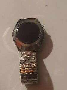 【貨物輸送無料】ウオッチ メンズヴィンテージタイムスセルデジタルレッドドームライトウォッチmens vintage timex h cell lclcddigital red dome light watch