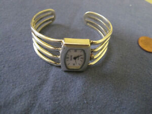 アウトレット送料無料 腕時計 スターリングシルバーカフクォーツウォッチブレスレット690 Ladys Sterling Silver Boma Cuff Quartz Watch Bracelet 魅力的な Www Faan Gov Ng