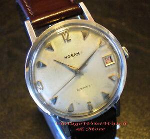 【貨物輸送無料】ウォッチ オロロジオホッサムオートマティックアンニorologio   hosam   automatic  anni 70