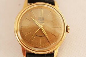 【貨物輸送無料】ウオッチ オロロジオマニュアルプラッカートオロミクロンアッチャイオアンニorologio glashutte manuale placcato oro 20 micron e acciaio anni ‘70 ref 1093 1