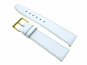 メーカー包装済 送料無料 腕時計 ステッチホワイトレザーウォッチストラップ16mm 18mm mm 22mm White Leather Watch Straps With Stitching 日本最大級 Www Masterworksfineart Com