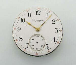 【貨物輸送無料】ウオッチ ジョスエベリングエルギンサイズジュエルグレードモデルクラスムーブメントjos m ebeling elgin 16 size 17 jewel, grade 241, model 6, class 33 movement
