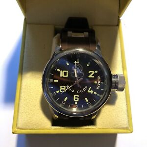 【送料無料】腕時計　メンズインビクタロシアダイバーモデルステンレススチールスイスムーブメントmens invicta russian diver 1959 model 1217 stainless steel swiss movement 52mm｜hokushin