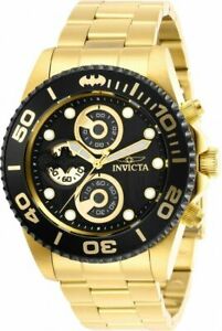 【送料無料】腕時計 インビクタコミックスバットマンメンズクロノグラフウォッチinvicta dc comics batman mens 43mm limited edition chronograph watch 29060