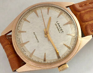 【送料無料】腕時計 スイスランセットメンズヴィンテージセルフワインド25 jewels swiss made lancet mens vintage selfwinding automatic watch