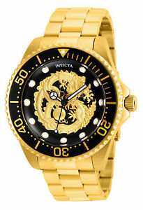 【送料無料】腕時計 インビクタグランドダイバードラゴンメンズゴールドトーンプロダイバーウォッチinvicta grand diver dragon automatic 26490 mens 47mm gold tone pro diver watch