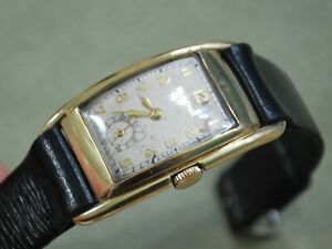 【送料無料】腕時計 ニースヴィンテージブローバマニュアルメンズカーブウォッチnice vintage 1940s bulova 10kgf 7ap 17j manual wind mens curve watch|hokushin