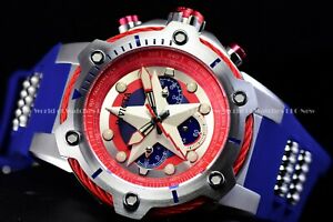 【貨物輸送無料】ウオッチ インビクタメンマーベルボルトキャプテンアメリカスティーブロジャーウォッチinvicta 51粍 men limited edition marvel bolt captain america steve roger watch