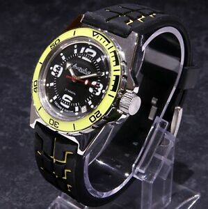【貨物輸送無料】ウオッチ ボストークアンフィビアカスタムロシアダイブウォッチvostok amphibia custom russian auto dive watch, , boxed,uk seller