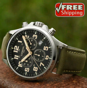 【送料無料】腕時計　カーニバルメンズスポーツクロノグラフクォーツウォッチミリタリーcarnival mens sport chronograph quartz watch waterproof military