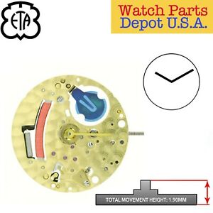 【貨物輸送無料】ウオッチ スイスクォーツムーブメントハンドgenuine eta 210001 swiss made quartz movement, 2 hands