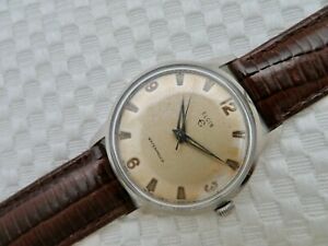 【貨物輸送無料】ウオッチ エルギンメンズヴィンテージスイスメイドサービスelgin wristwatch mens vintage swiss made st 1686  17 jewels  serviced