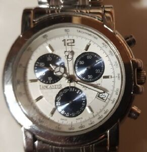 【貨物輸送無料】ウオッチ ランカスタークロノグラフォプロフェッショナルlancaster chronografo professional