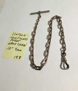 【貨物輸送無料】ウオッチ ヴィンテージゴールドポケットウォッチチェーン