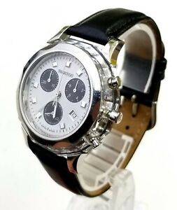 【貨物輸送無料】ウオッチ ユニークスイスクロノグラフウォッチスワロフスキーrare,unique mens swiss chronograph watch swarovski