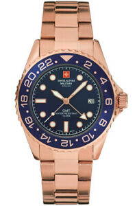 【送料無料】腕時計　グロバナスイスアルパインミリタリーウォッチスイスメンズウォッチswiss alpine military by grovana uhr uhren herrenuhr gmt 70521165 swiss made｜hokushin
