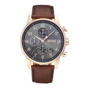 【貨物輸送無料】ウオッチ ヒューゴボスRメンズナビゲータークロノグラフhugo bossR watch mens navigator chronograph ヘモグロビン 1513496