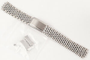 【貨物輸送無料】ウオッチ ステンレススチールビーズオブライスブレスレットstainless steel beads of rice bracelet for heuer autavia 244c 20粍
