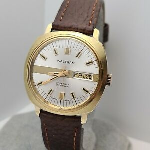 【送料無料】腕時計　ヴィンテージウォルサムメンズマニュアルスイスvintage waltham b 321 e mens manual winding watch 17jewels daydate swiss 1960s
