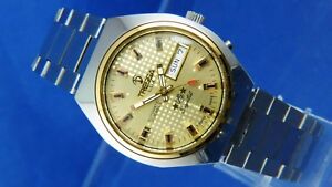 【貨物輸送無料】ウオッチ トレッサラックスクリスタルスイスヴィンテージレトロtressa lux crystal automatic watch swiss 1970s vintage nos cal as 5206 retro