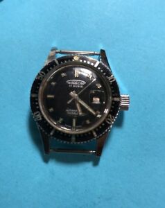 【貨物輸送無料】ウォッチ アウレオールダイバーズレディヴィンテージダイバースイストロピックaureole divers lady, automatic, very rare vintage divers 200m swiss tropic