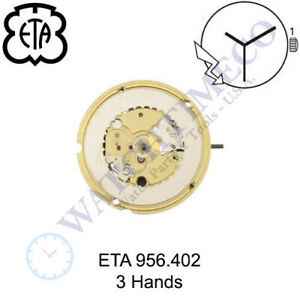【送料無料】腕時計　ムーブメントスイスgenuine eta 956402 watch movement swiss 3 hands