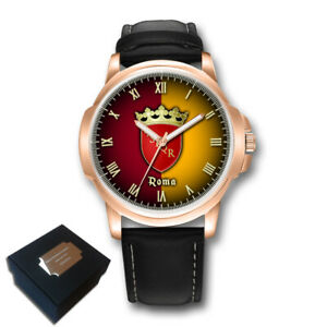 【送料無料】腕時計　ローマローマローマコートオブアームズイタリアメンズジェントクリスマスプレゼントcity of rome roma coat of arms italy mens gents wrist watch christmas gift｜hokushin 20,860円