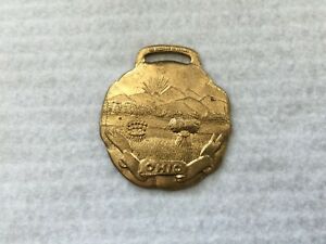 【貨物輸送無料】ウオッチ オハイオヴィンテージウォッチthe state of ohio vintage watch fob