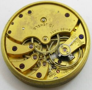 【貨物輸送無料】ウォッチ ロンジンスクリューケースリングlongines 1334 gilt watch movement with screw case ring  b amp; c co
