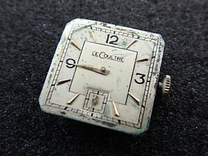【貨物輸送無料】ウォッチ ヴィンテージルクールトルムーブメントランニングvintage 209粍 le coultre wrist watch movement cal 4282  running