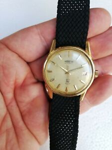 【貨物輸送無料】ウォッチ オロロギオダポルソスイスオートアウレオールヴィンテージプラッカートオロorologio 地方検事 polso swiss made aureole automatic date vintage placcato oro